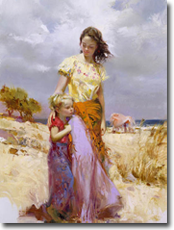 Spanish Dancer by Pino