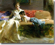 Late Night Reading by Pino