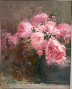 Original Painting, A Study in Pink