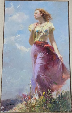 Original Painting, Wind Swept