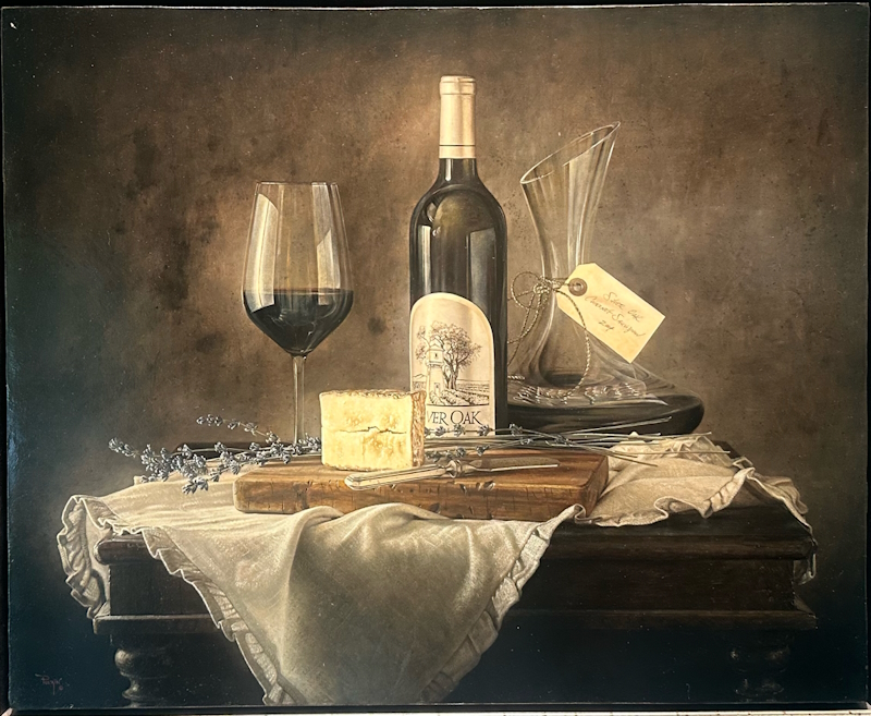 Original Painting, Awaiting Title by Kyle Polzin