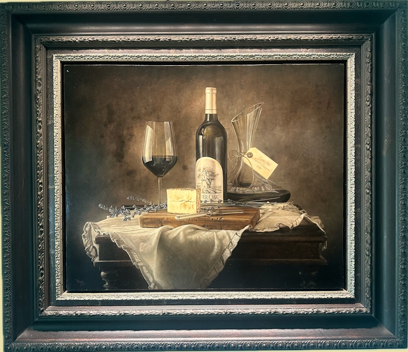 Original Painting, Awaiting Title by Kyle Polzin