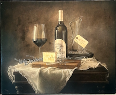 Original Painting, Awaiting Title by Kyle Polzin