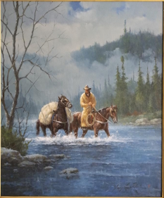 Crossing II, a Gary Lynn Roberts Original Painting
