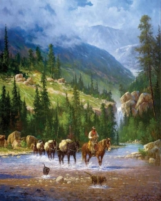 Ruth 1:16, a Gary Lynn Roberts Original Painting