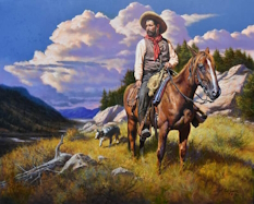 Original Painting, At Day's End by Alfredo Rodriguez