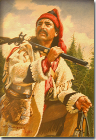 Original Painting, The Hunter by Alfredo Rodriguez