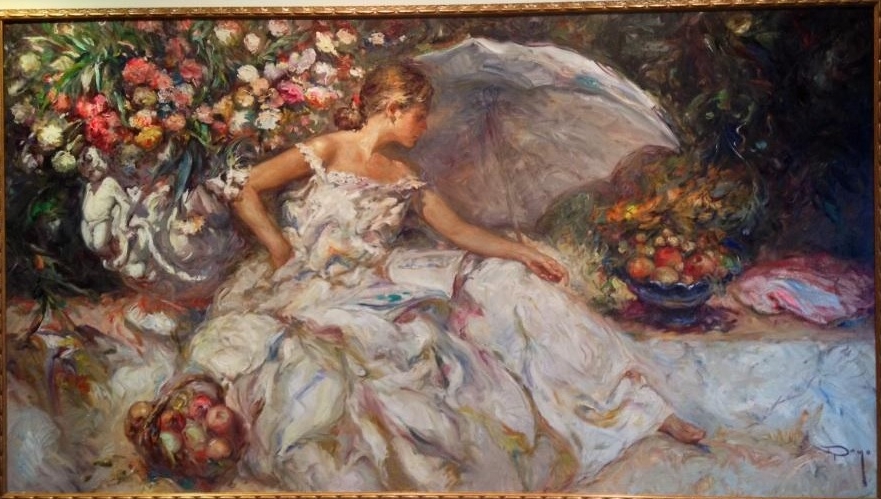 Our Armonia Original Painting by Royo