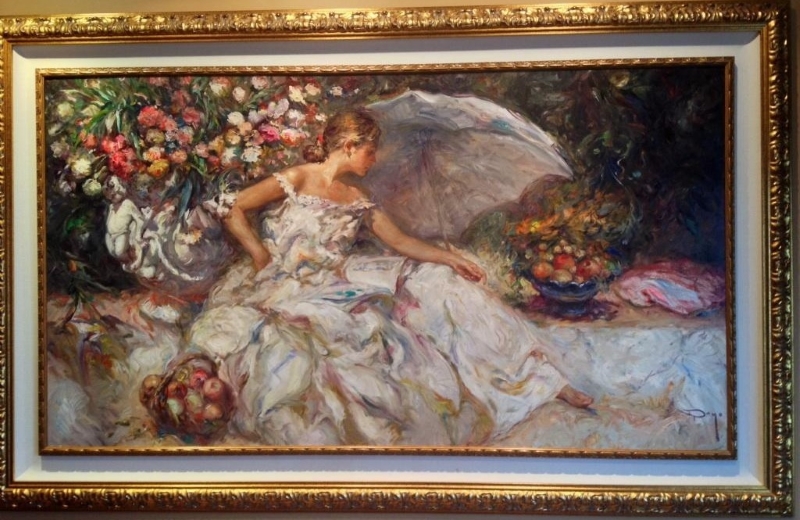 Our Armonia Original Painting by Royo