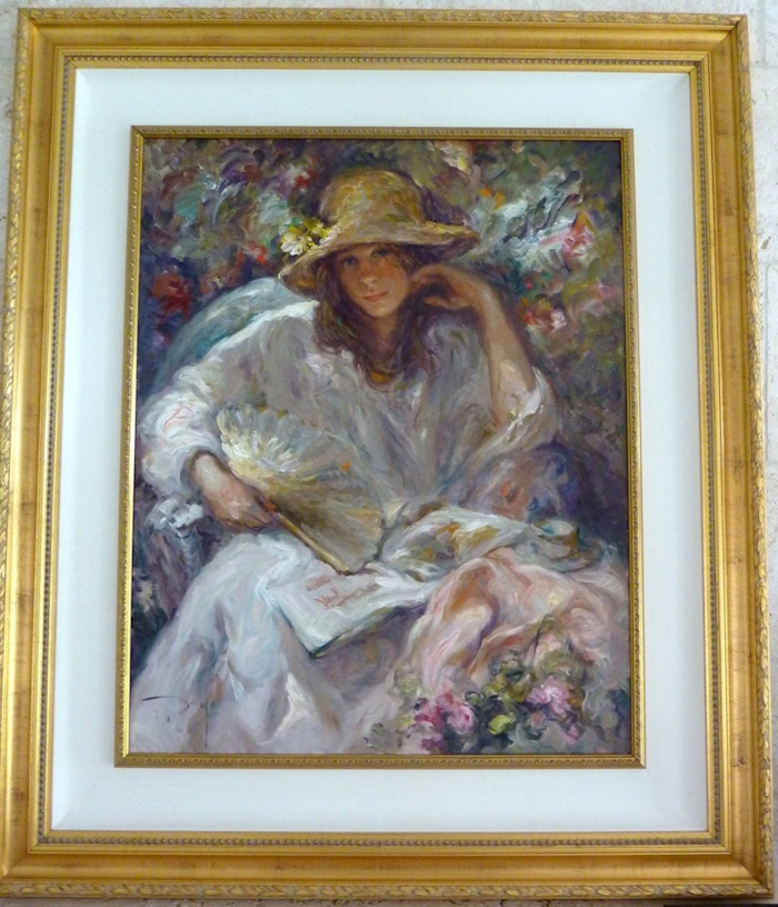 Sol Y Sombra Original Painting by Royo