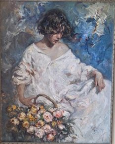 Original Paintings, Adolescencia Blanco by Royo