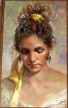 Original Painting, Tiffany by Royo