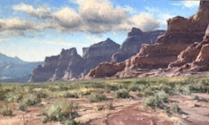 Original Painting, Glen Canyon Cliffs by Matt Smith