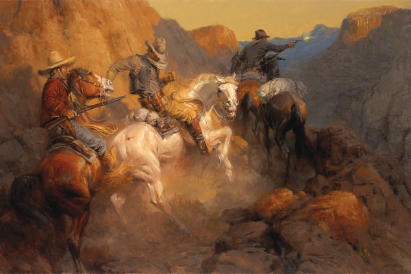 Ambush on the Bandit Trail by Andy Thomas