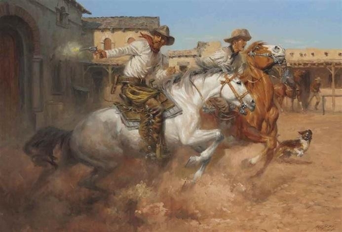 Original Painting, Tequila Tango by Andy Thomas