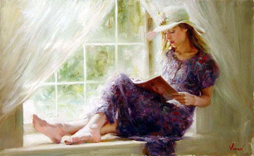 Afternoon Escape Original Painting by Vidan