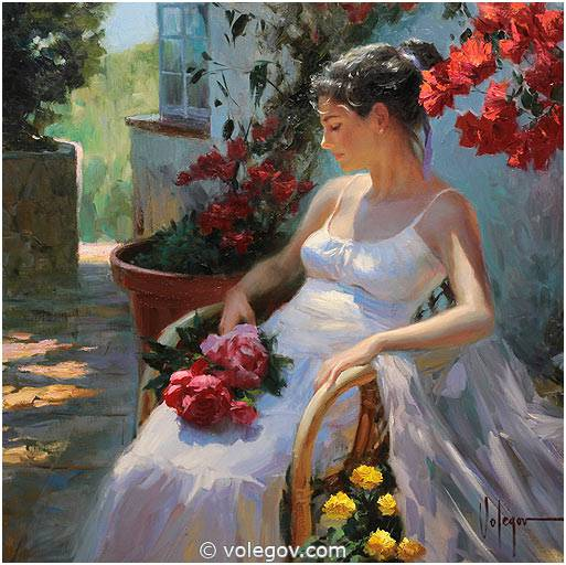 All Flowers
 Original Painting by Vladimir Volegov