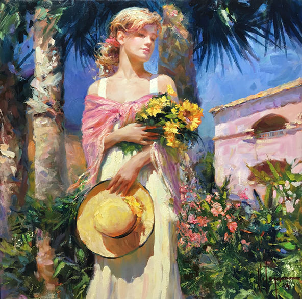 California
 Original Painting by Vladimir Volegov
