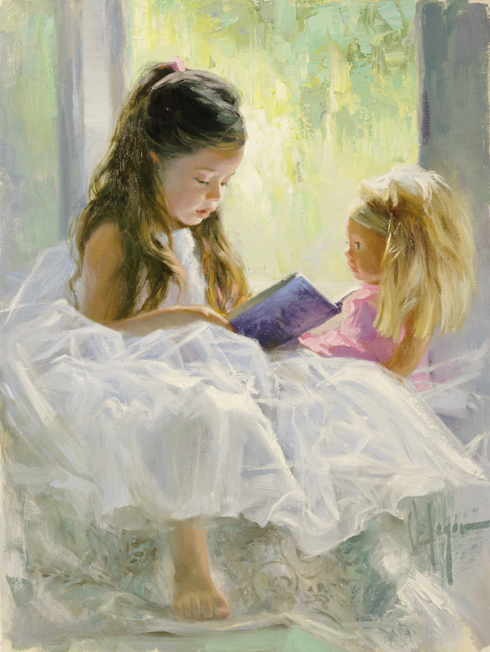 Fairy-Tale for a Doll
 Original Painting by Vladimir Volegov