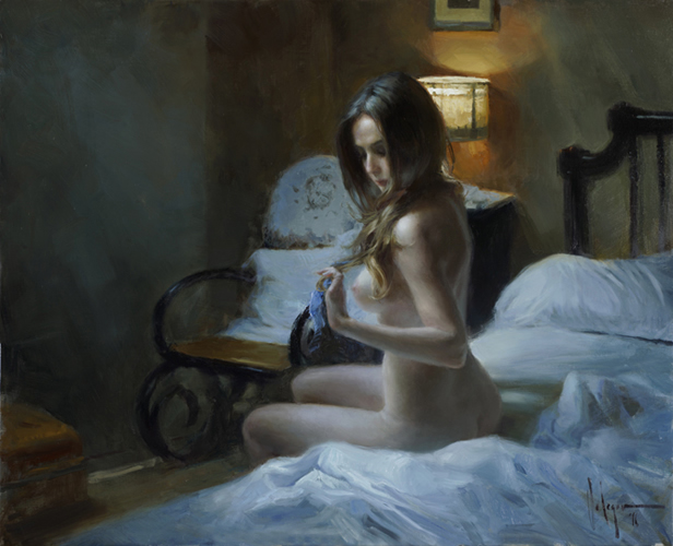 In Hotel
 Original Painting by Vladimir Volegov