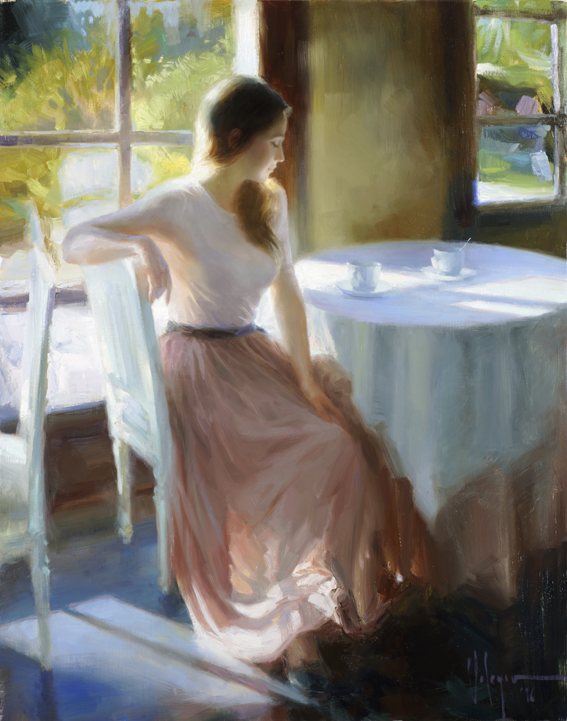 Rendezvous at Blancafort
 Original Painting by Vladimir Volegov