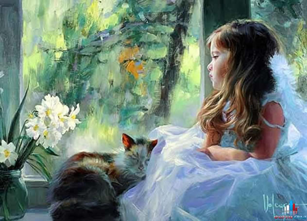 Together
 Original Painting by Vladimir Volegov