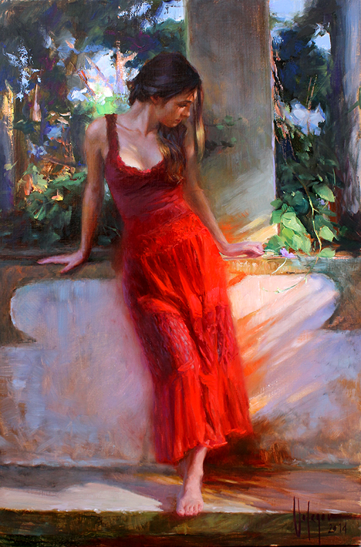 Expectation
 Original Painting by Vladimir Volegov