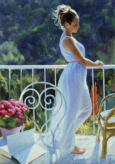 I Hear Your Voice
 Original Painting by Vladimir Volegov