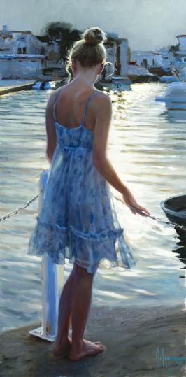 Mother-of-Pearl Sunset
 Original Painting by Vladimir Volegov