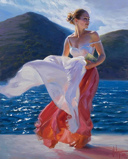 Viento de Levante
 Original Painting by Vladimir Volegov