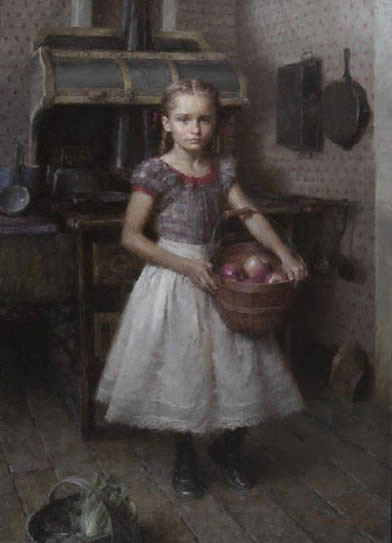 Original Painting, Anna's Kitchen
 by Morgan Weistling