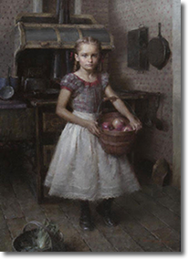 Original Painting, Anna's Kitchen by Morgan Weistling