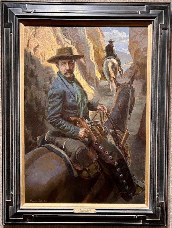 Original Painting, A Narrow Pass
 by Morgan Weistling