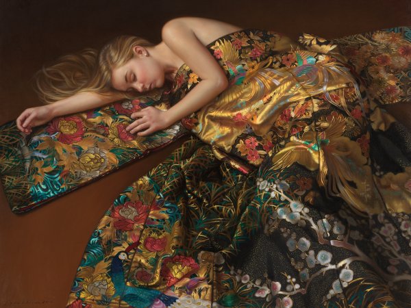 The Japanese Kimono by Evan Wilson by Evan Wilson